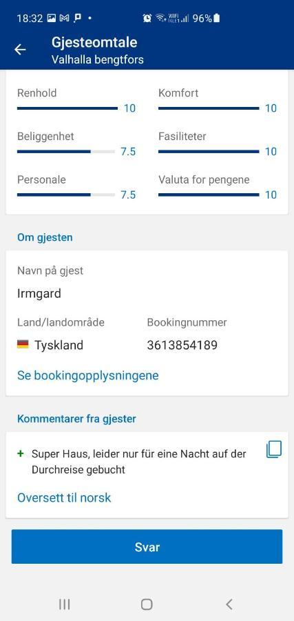 Valhalla Bengtfors Private House Bengtsfors Luaran gambar